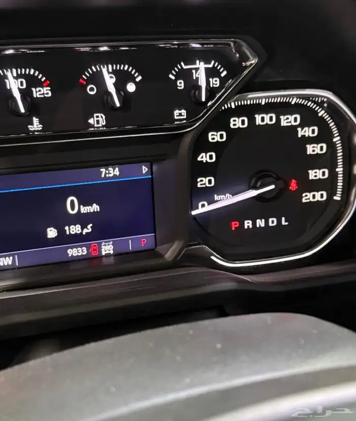 جي ام سي سييرا AT4 موديل 2022 عداد 9 الاف فقط 7