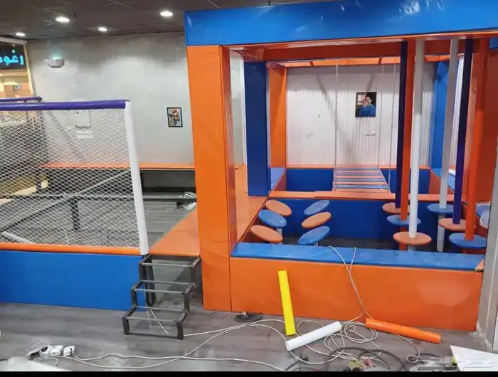 تجهيز صاله العاب تركيب العاب قطع غيار العاب مشدات ترمبولين 6