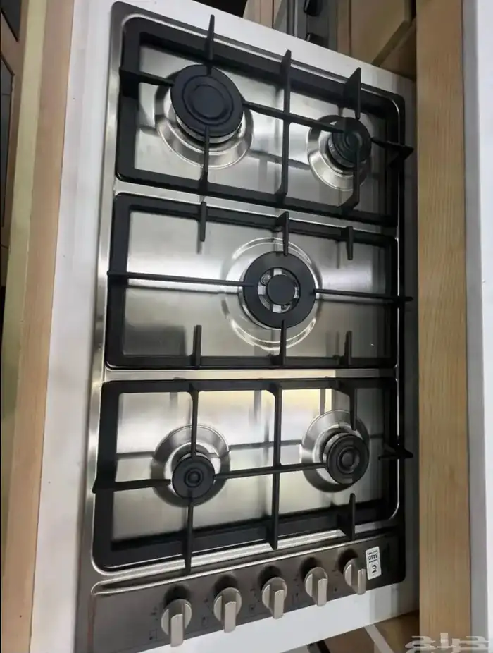 سطح كتشن لاين 90 سم غاز مفاتيح جانبية شبك ثقيل 1