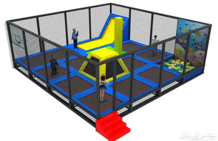 تجهيز صاله العاب تركيب العاب قطع غيار العاب مشدات ترمبولين 0