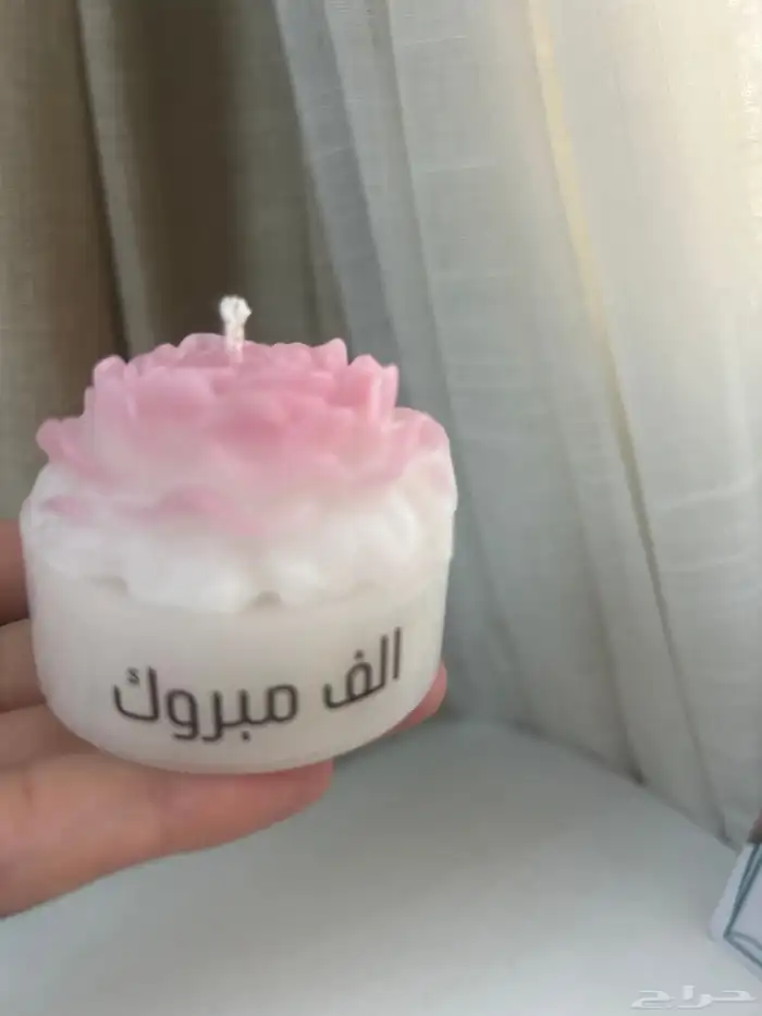 تاق شمعي معطر شموع توزيعات حسب الطلب 62