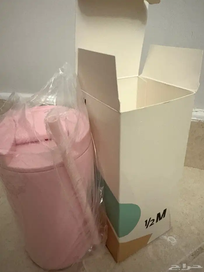 كوب هاف مليون لون وردي Half million pink cup 0