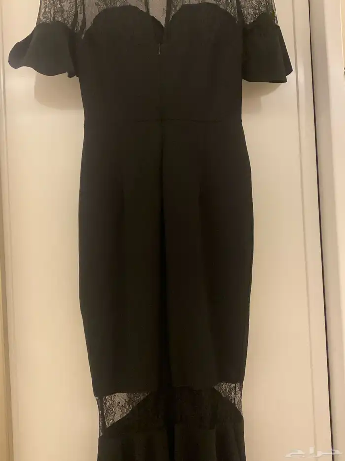 فستان سهره اسود دانتيل كلاس 3