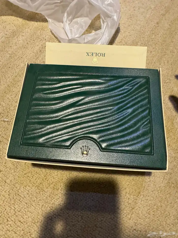 بوكس ساعة رولكس الاصلي مع حافظة الكرت 0