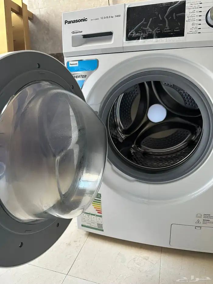 غساله باناسونيك فتحه اماميه 12ك غسيل وتنشيف 4