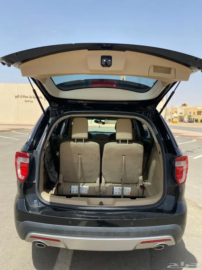 للبيع فورد اكسبلورر 2017 اسود XLT مالك اول دبل 22