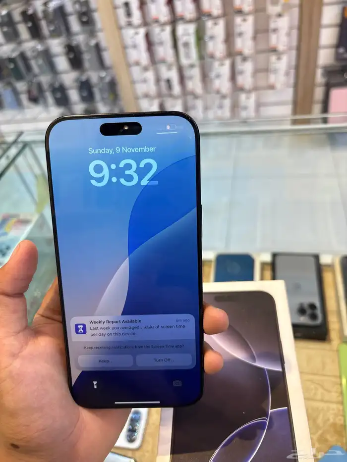 ايفون 16 برو ماكس مستخدم اسود 2