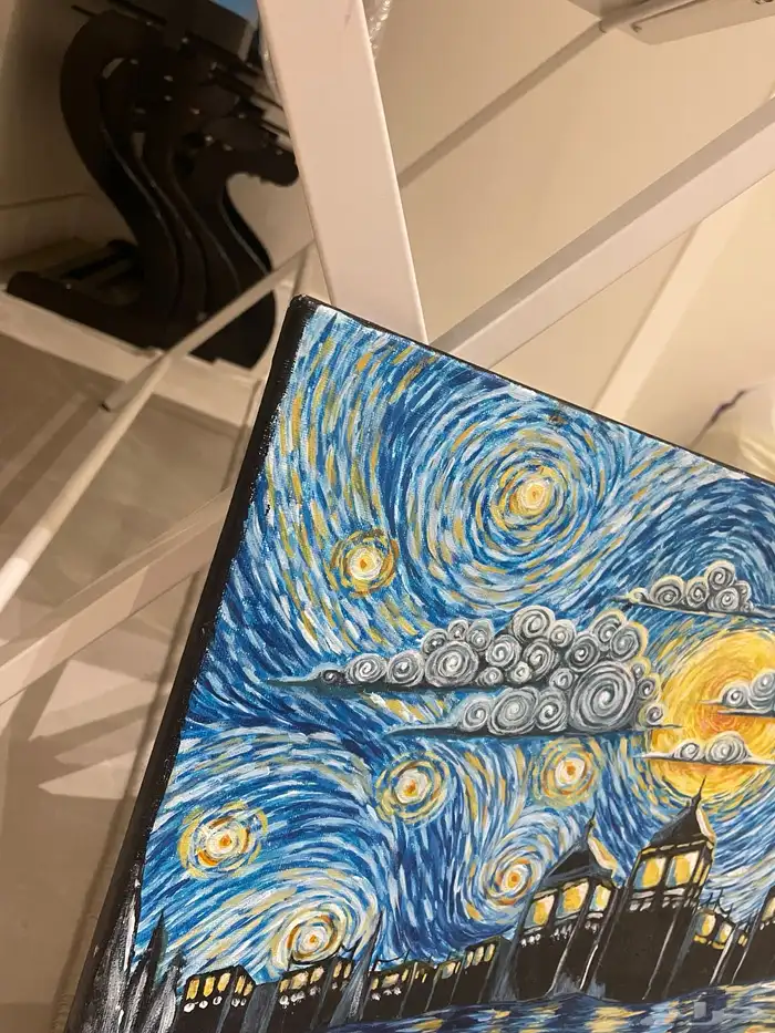 لوحة فان كوخ مرسومة 1