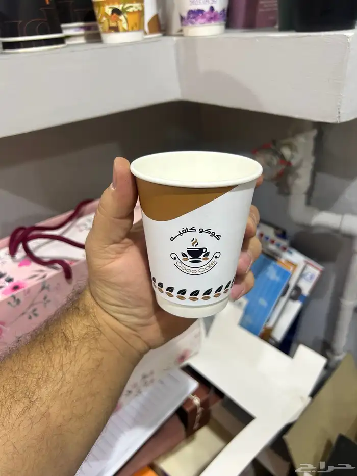 مطبعه أكياس عبايات ليبل قماش لوقو جلد ورق تغليف الأكواب 30