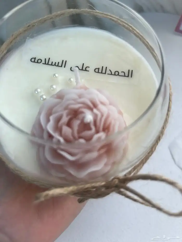 تاق شمعي معطر شموع توزيعات حسب الطلب 57