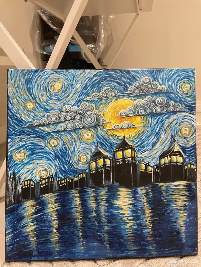 لوحة فان كوخ مرسومة 0