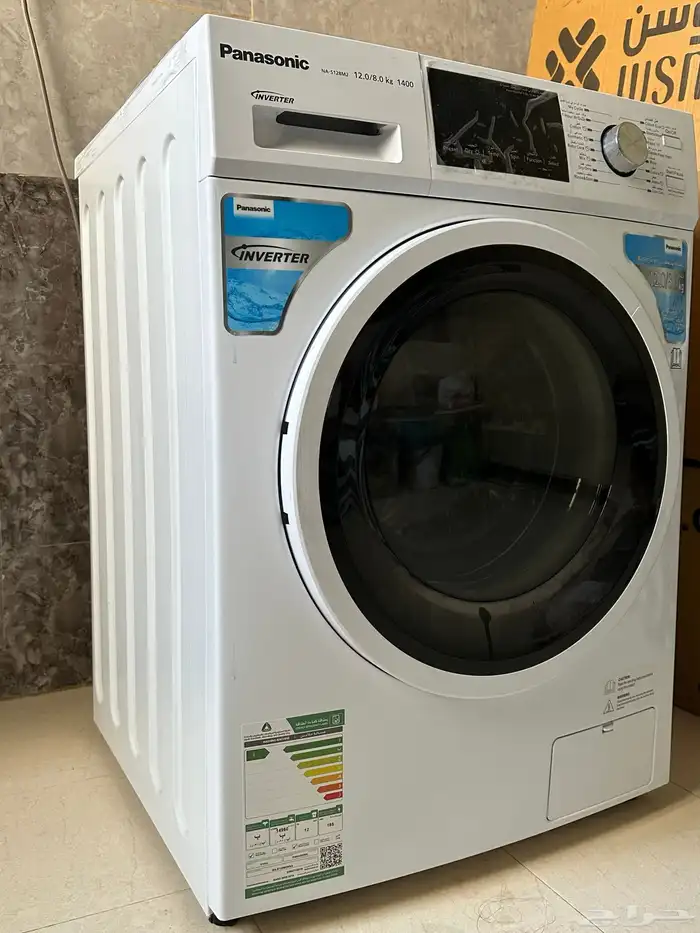 غساله باناسونيك فتحه اماميه 12ك غسيل وتنشيف 0