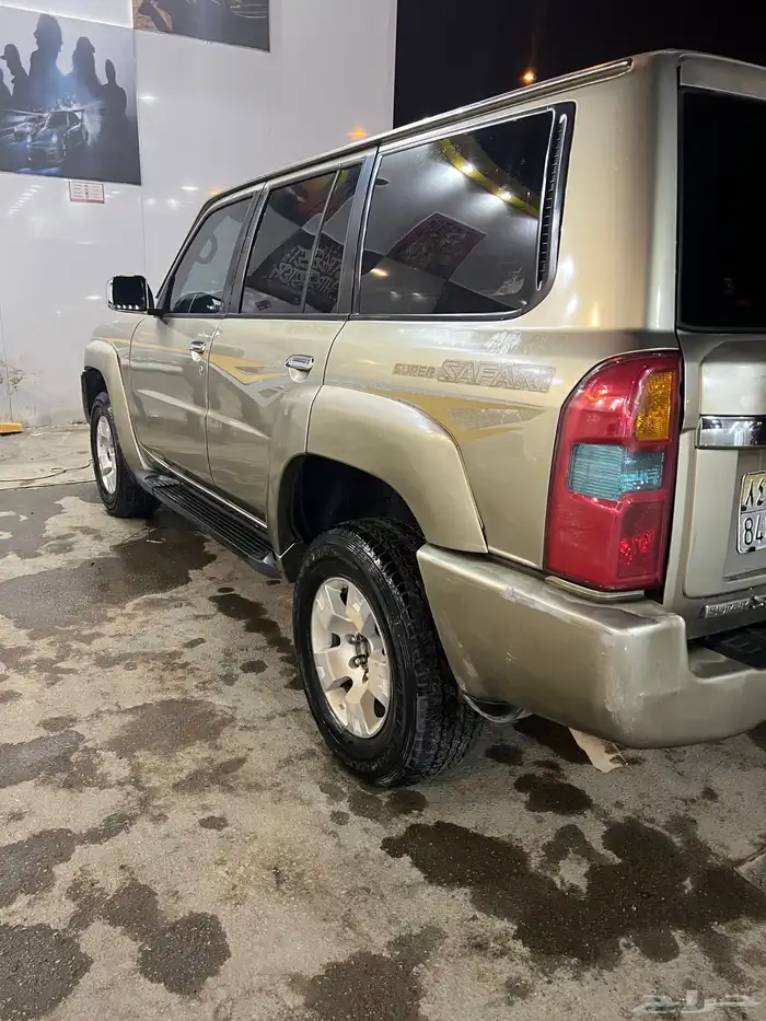 للبيع فتك نيسان سوبر سفاري فل كامل ذهبي 2008 تماتيك باترول 10