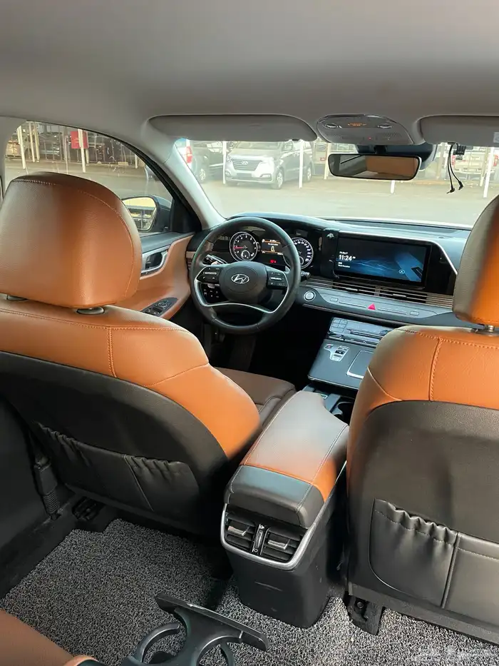 هوانداي ازيرا 2022 بنزين بطاقه جمركيه وارد كوريا 15