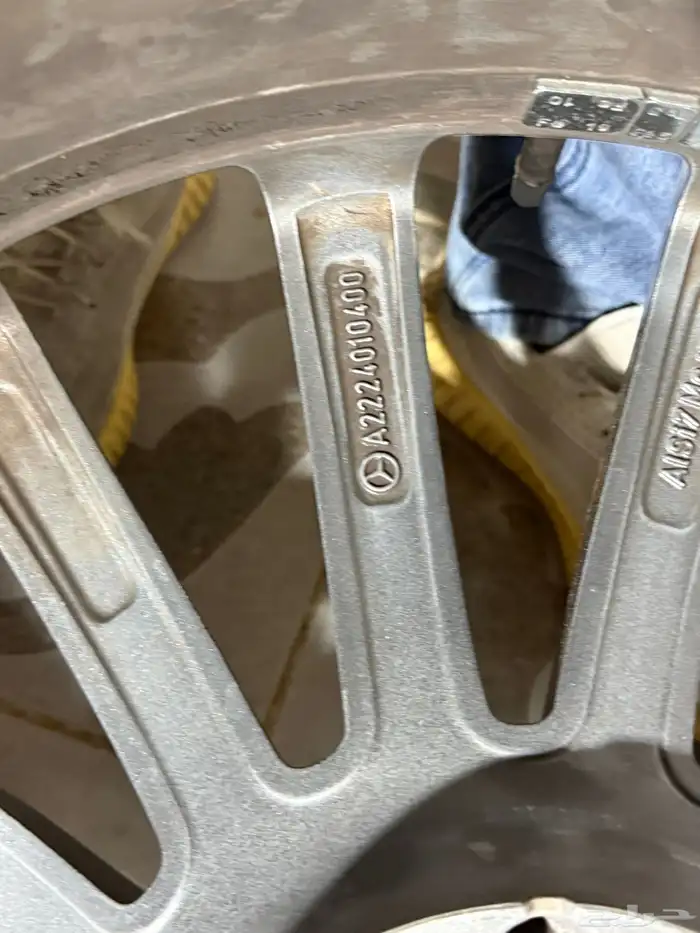 جنوط مرسيدس يخت اصلي بكفراتها 5