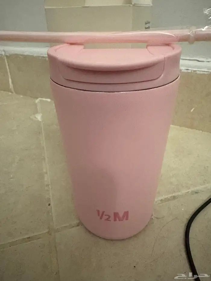 كوب هاف مليون لون وردي Half million pink cup 3