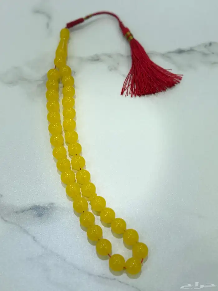 سبحة تراب كهرمان شبيه الكهرمان (رائحه) 0