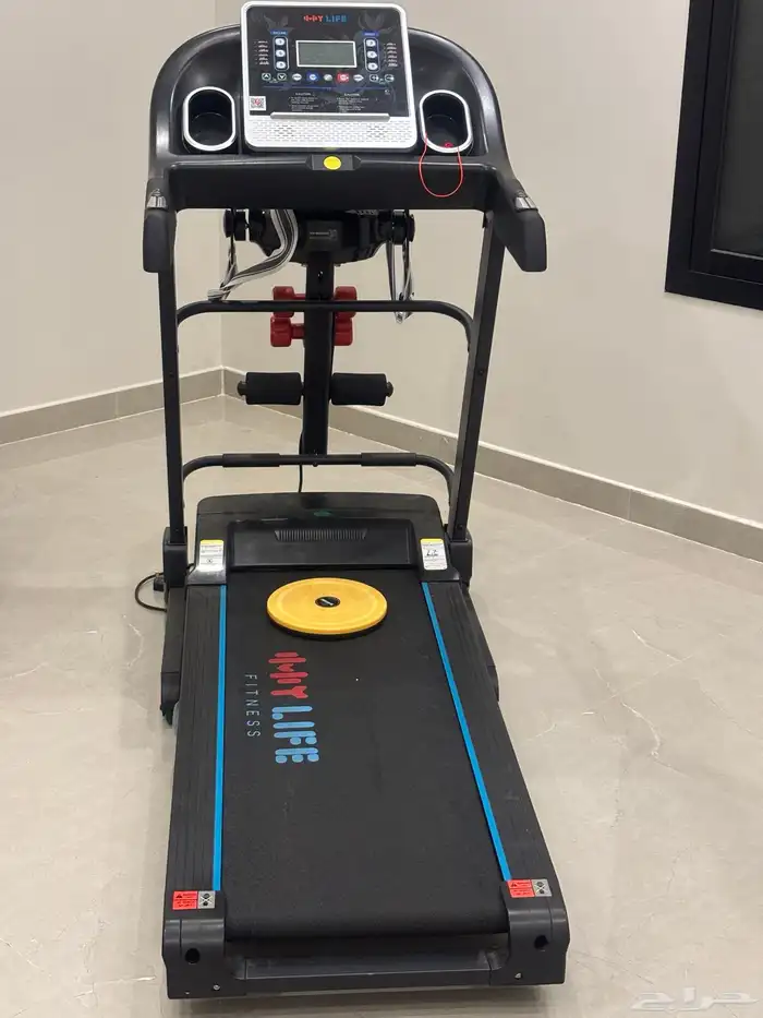 سير رياضي جديد الاستعمال شهر فقط معه جميع ملحقاته 0