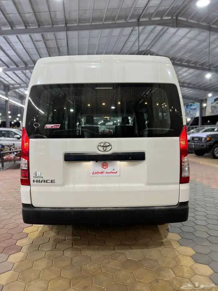 تويوتا هاي اس بضاعة سقف عالي ديزل يدوي2026 جديد 170.200شامل 3