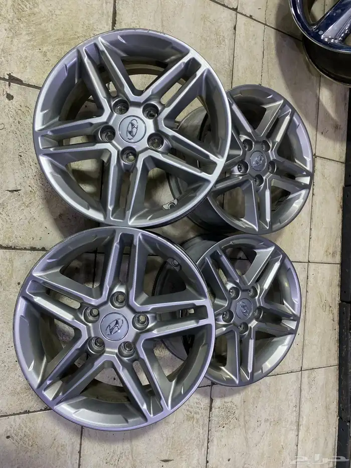 طقم جنوط كونا مقاس 16 اصليه وكاله 4