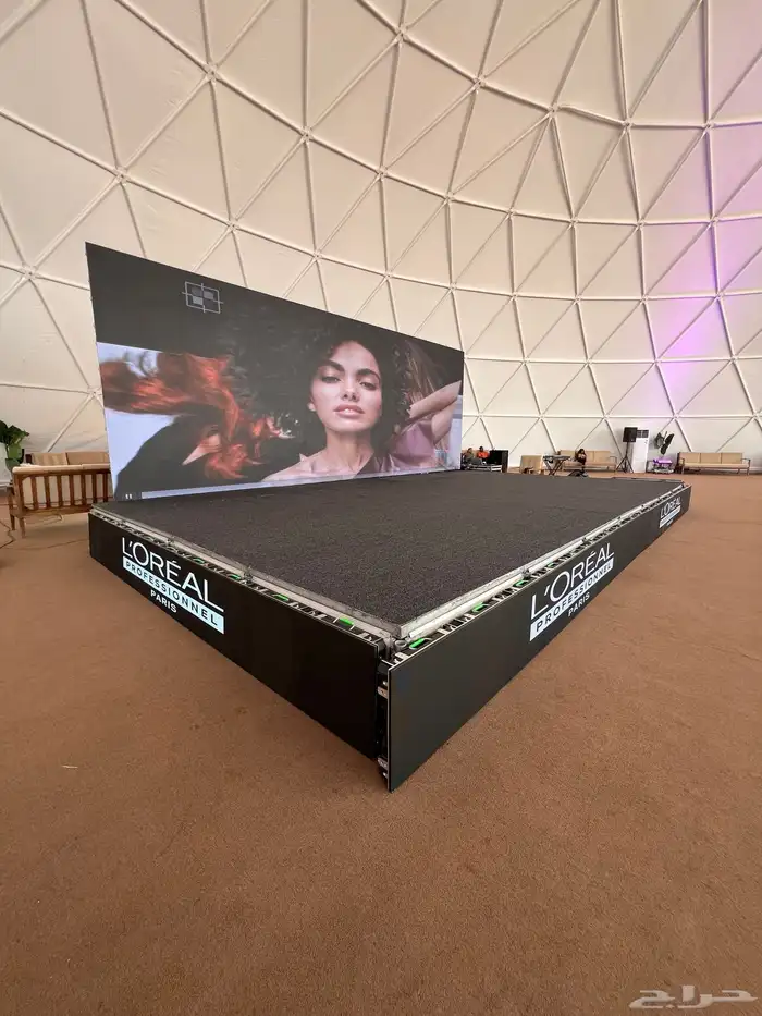 تأجير شاشة LEDمسرح واضاءة حفلات اطلاق منتجات وتكريم الموظفي 0