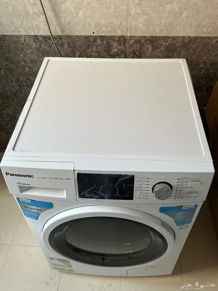 غساله باناسونيك فتحه اماميه 12ك غسيل وتنشيف 5