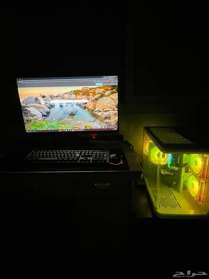 4060Ti PC_ شاشة 27 بوصةLG _ ماوس كيبورد 3