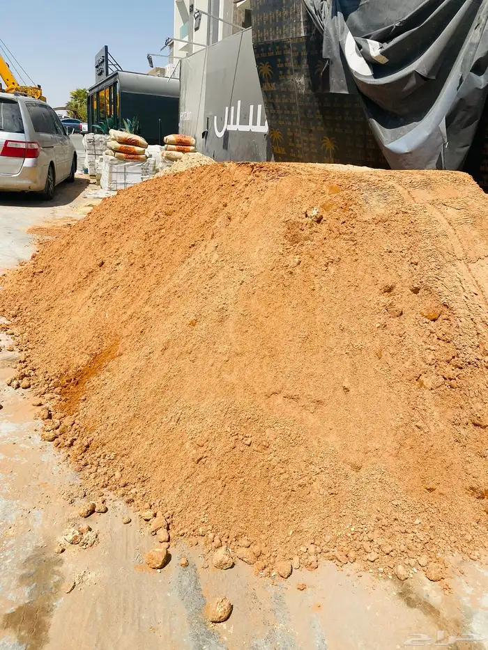 رمل أبيض رمل احمر زيرو  ذبان بحص 12