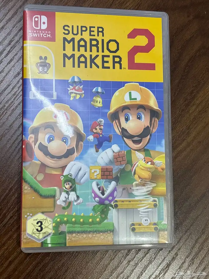 العاب سوتش 1 و2 (ماريو ميكر وسوبر سماش)تبديل او بيع 0