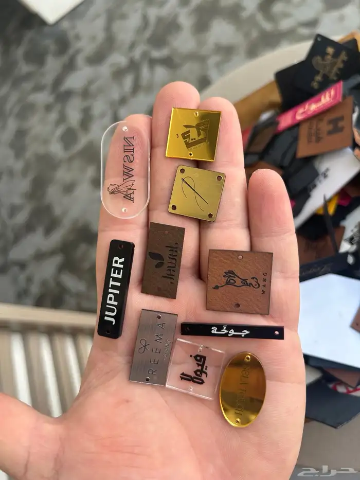 اكياس عود بوكسات عبايات. كروت ستكرات كروت ليبل قماش 14