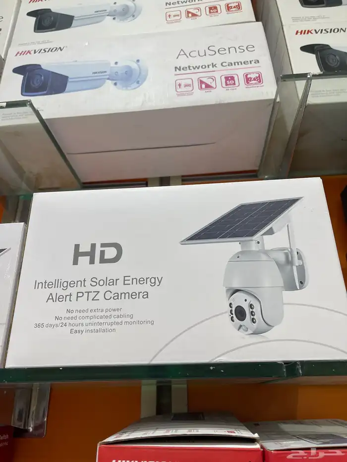 كاميرات طاقة شمسية تعمل بشريحة بيانات 0