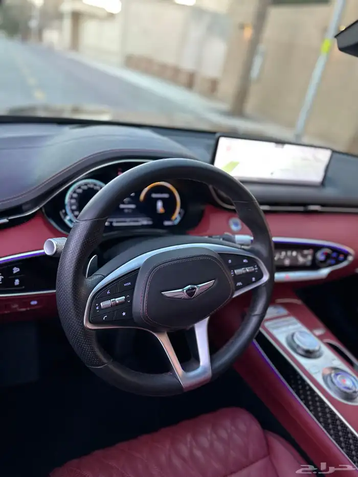 جنسس GV70 فل كامل 6 سلندر ماشيه 59 الف بدي وكاله 24