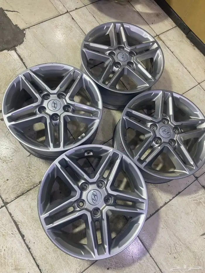 طقم جنوط كونا مقاس 16 اصليه وكاله 3