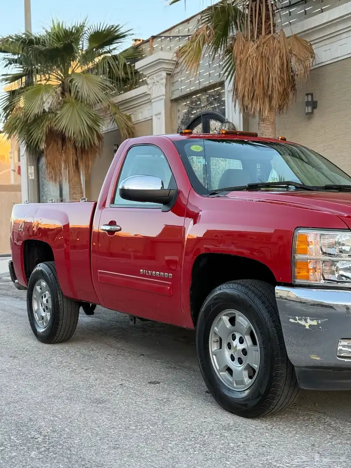 سلفرادو 2013 z71 فل دبل ( لون احمر ) 14