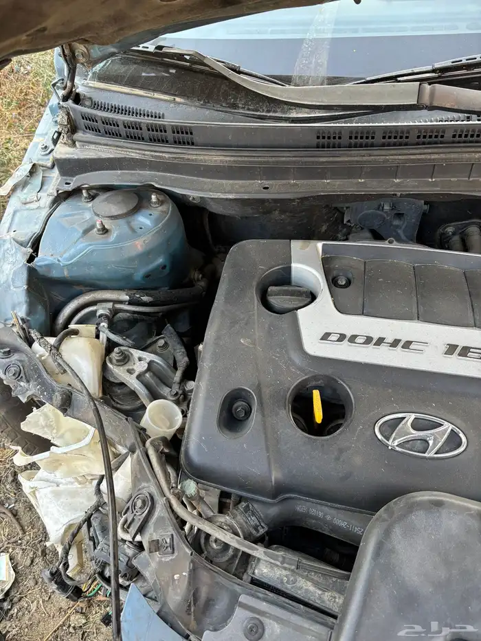 النترا 2007 قبل الحادث نظيفه الحادث ماوصل الاديترات 7