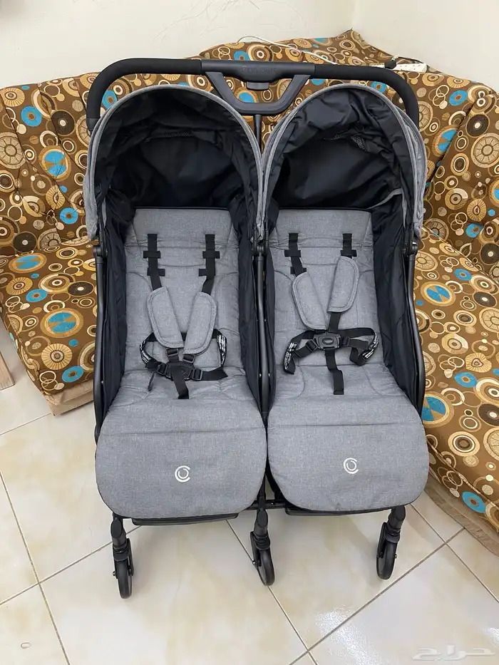 استرولر توأم ماركه contours bisty جديده تماما استخدام بسيط 10