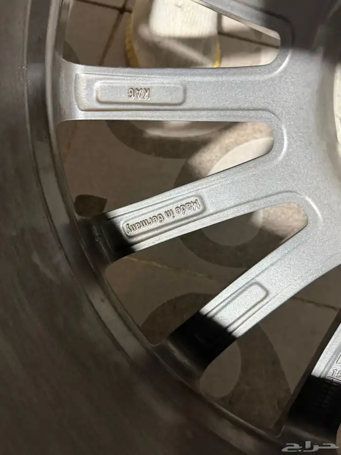 جنوط مرسيدس يخت اصلي بكفراتها 12