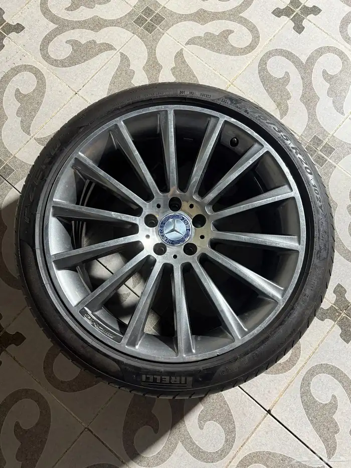 جنوط مرسيدس يخت اصلي بكفراتها 7