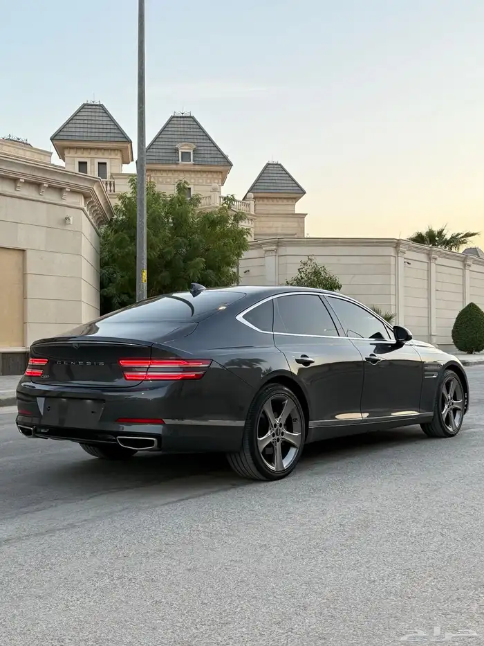 جينيسس 2021 g80 دفع خلفي ( سعر مميز ) 7