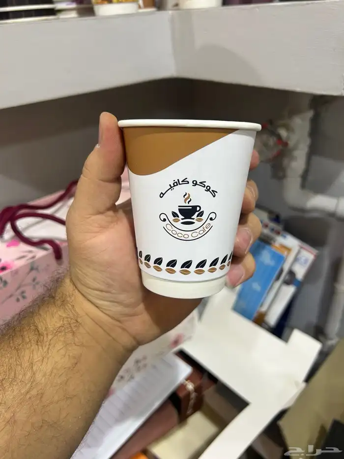 مطبعه أكياس عبايات ليبل قماش لوقو جلد ورق تغليف الأكواب 29