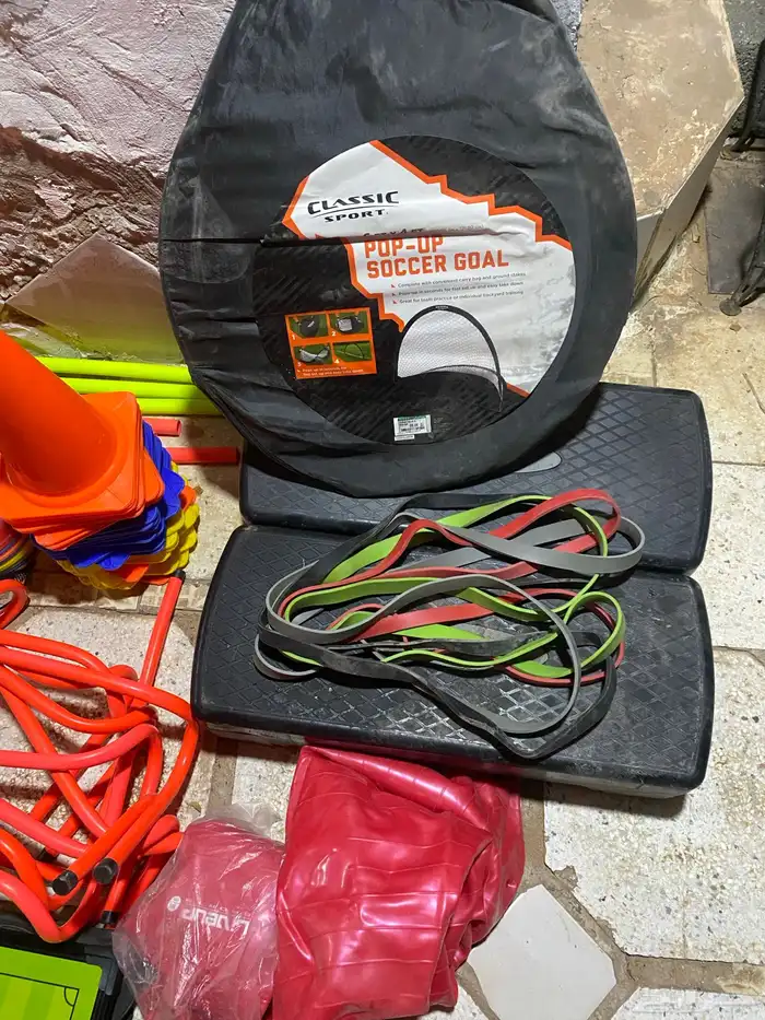 أدوات تدريبيه كامله متكامله مع شنطه خاصه ب الأدوات 2