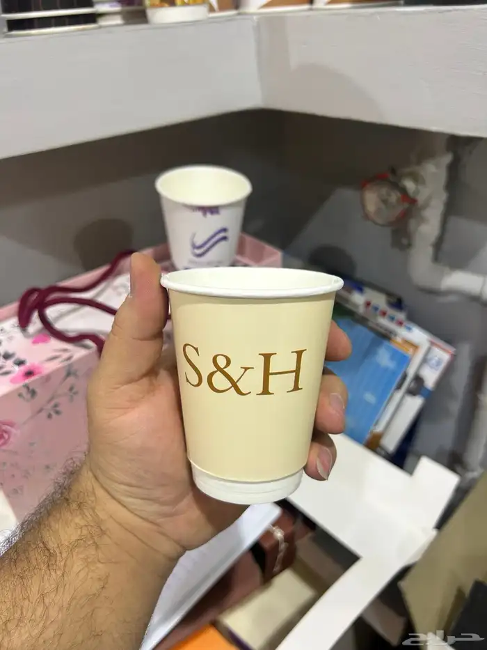 مطبعه أكياس عبايات ليبل قماش لوقو جلد ورق تغليف الأكواب 28