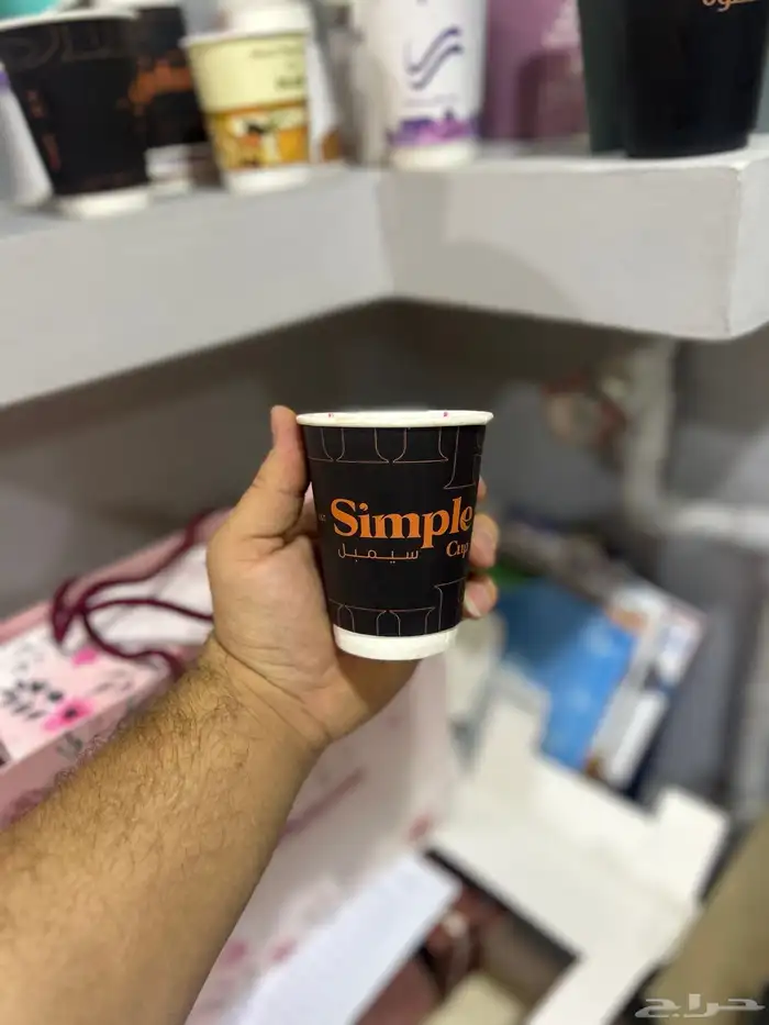 مطبعه أكياس عبايات ليبل قماش لوقو جلد ورق تغليف الأكواب 25