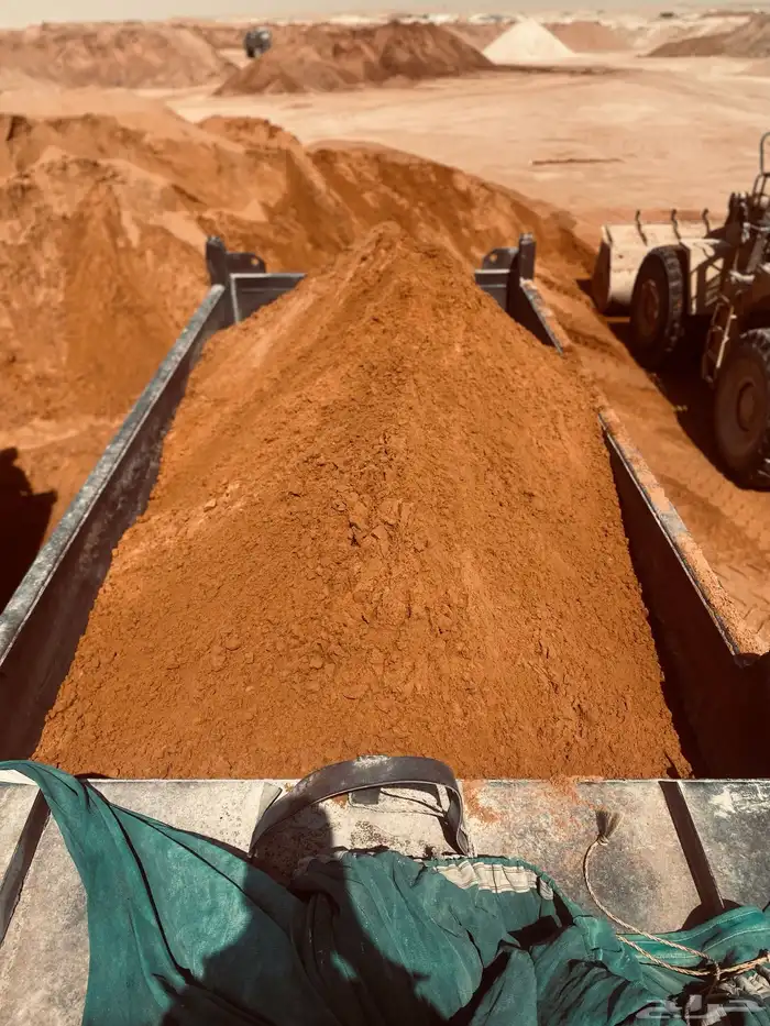 رمل أبيض رمل احمر زيرو  ذبان بحص 1