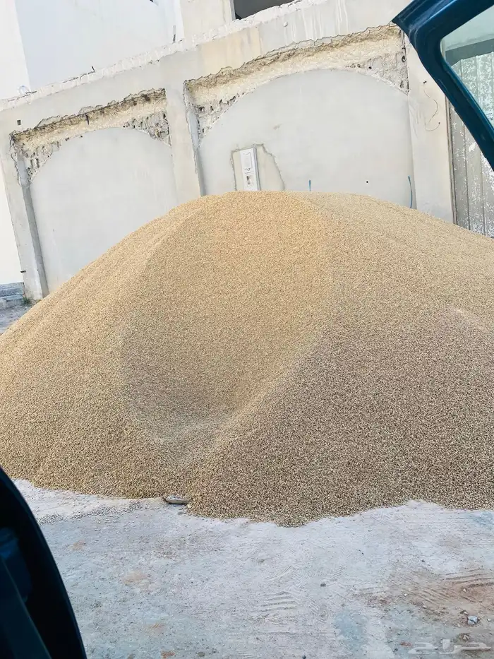 رمل أبيض رمل احمر زيرو  ذبان بحص 8