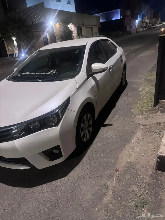 كورلا 2015ماشيه 390القير مكينه محركات شرط البدي فيه قطعتين 2