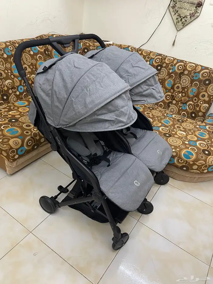 استرولر توأم ماركه contours bisty جديده تماما استخدام بسيط 8