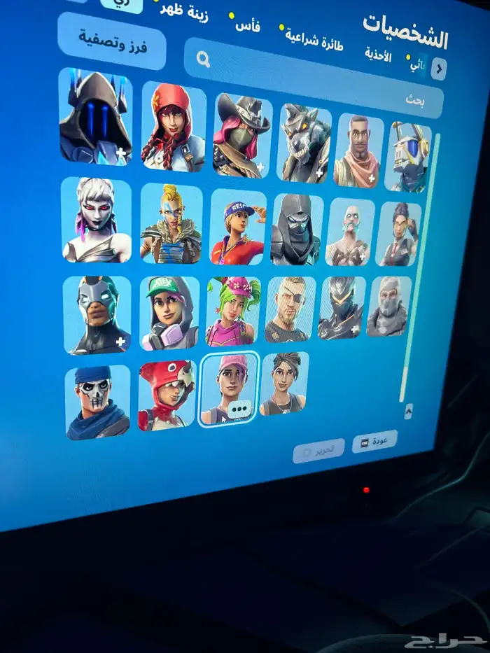 حساب فورت نايت 9