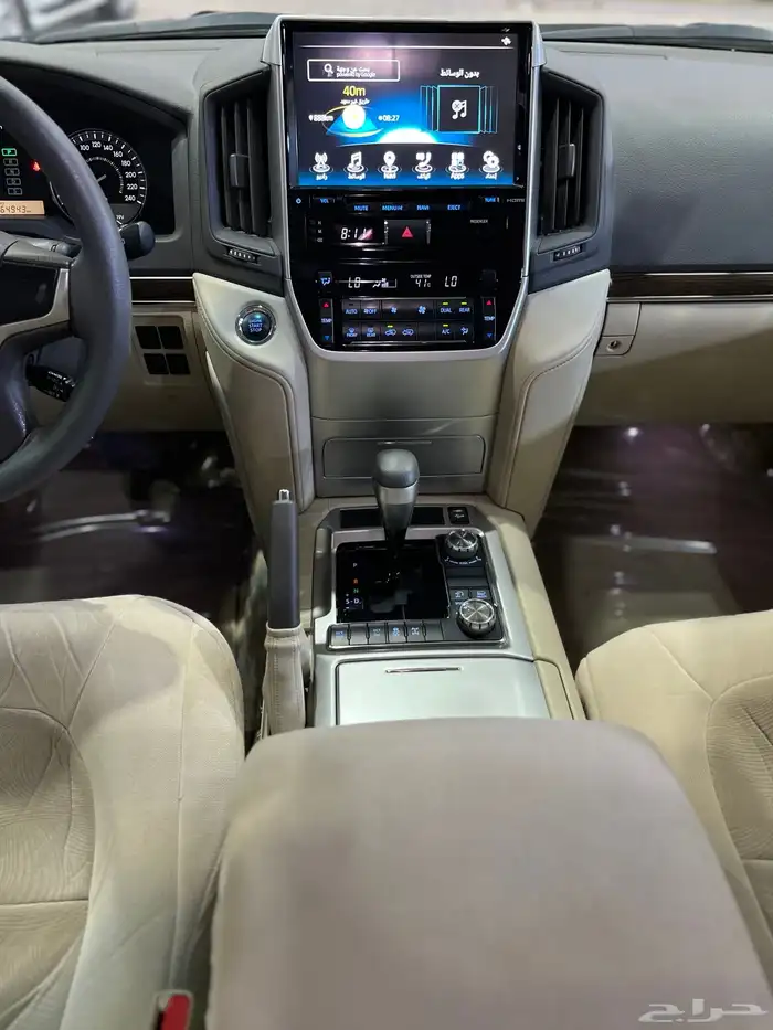 تويوتا لاندكروزر 2021 وارد الساير ماشي 69 الف قمة فالنظافة 11