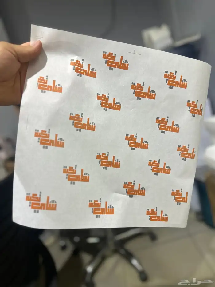 مطبعه أكياس عبايات ليبل قماش لوقو جلد ورق تغليف الأكواب 13